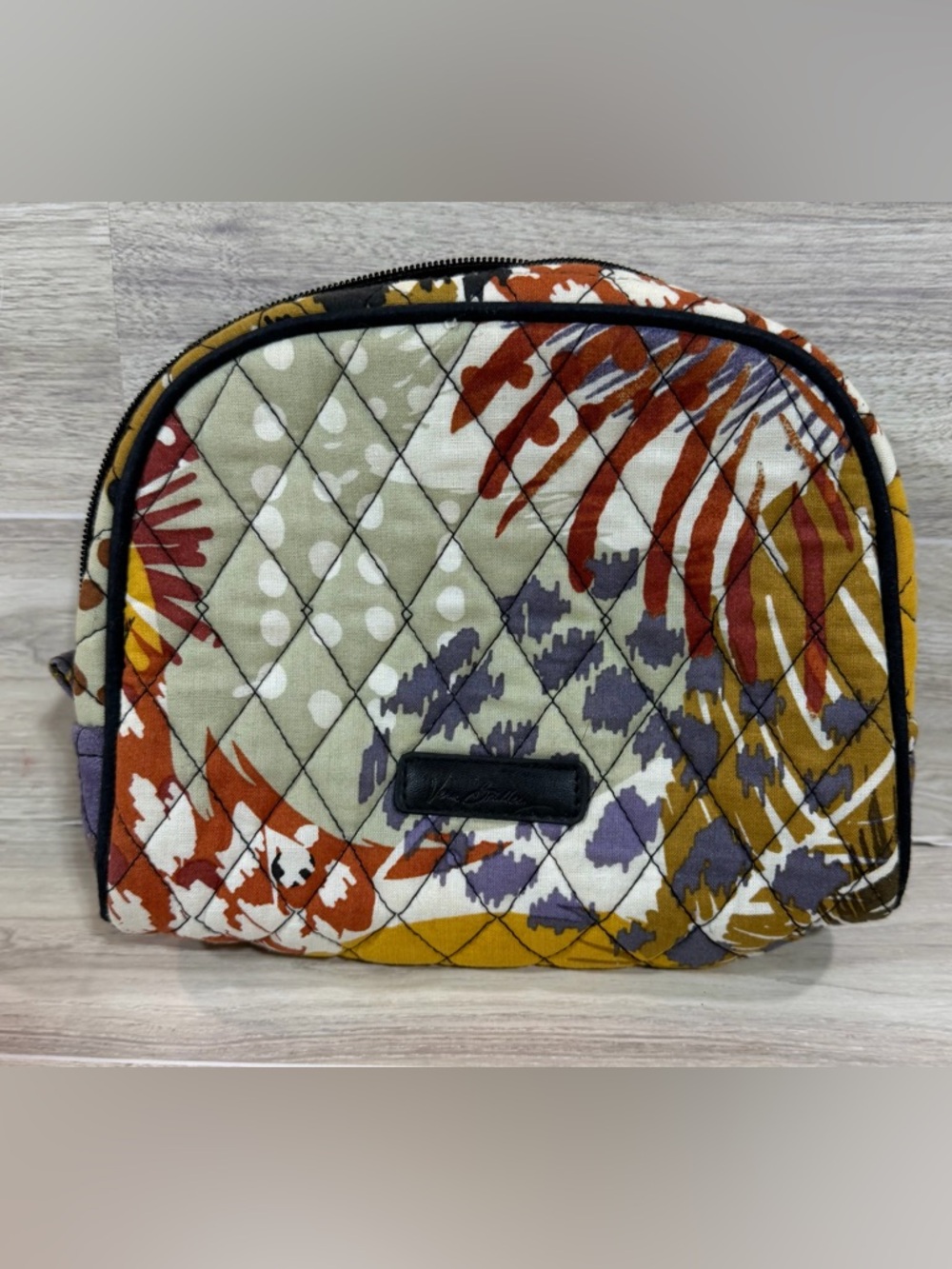 Vera Bradley Quilted Floral Cosmetic Pouch - Multicolor